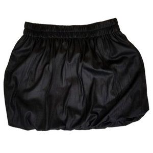 Rachel Roy Black Mini Bubble Skirt